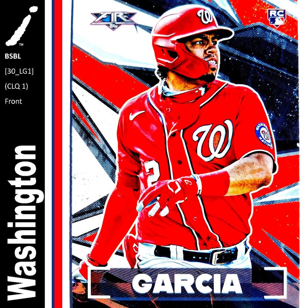 Washington Nationals (Luis Garcia) - BSBL [30_LG1] - Rookie Card (RC)